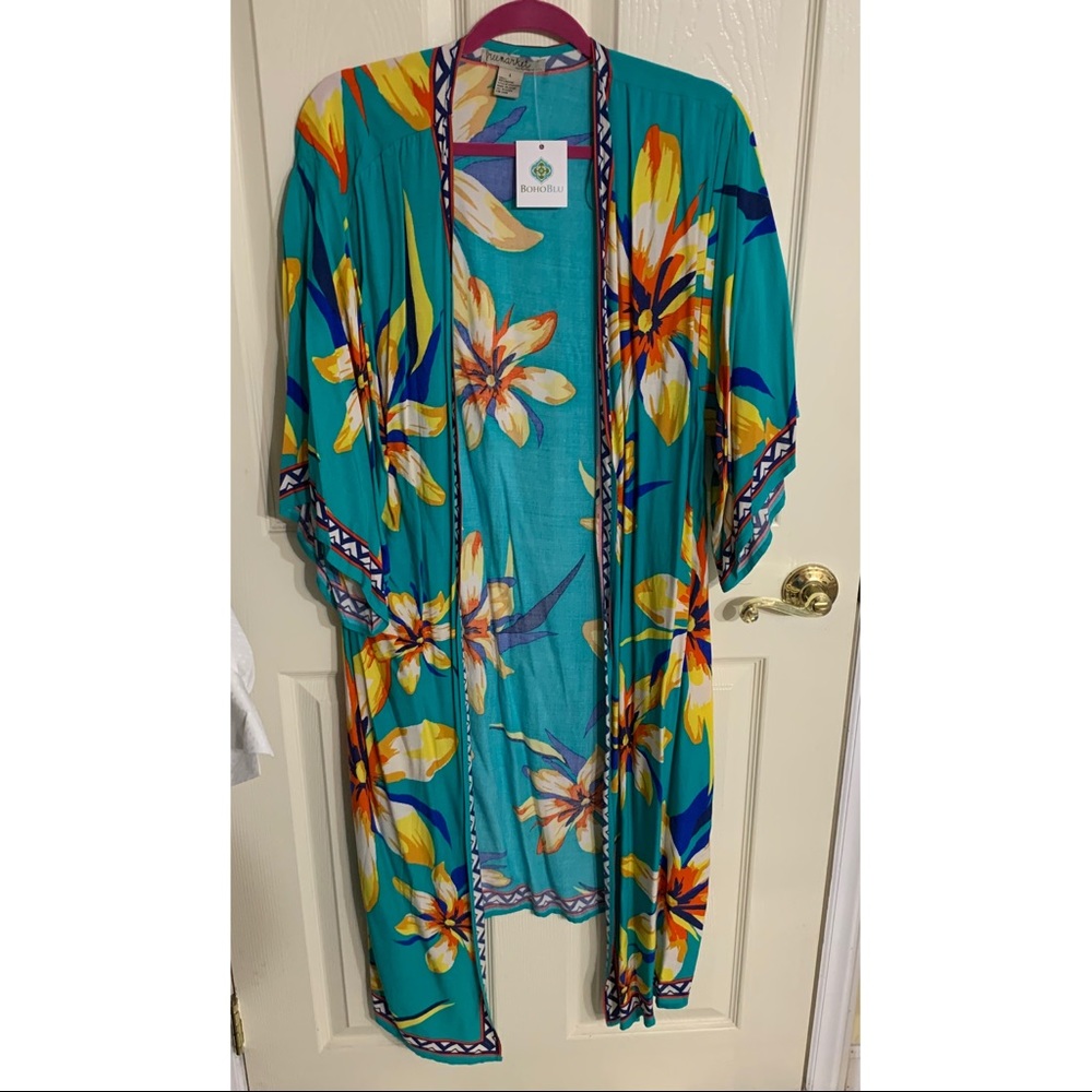 NWT floral kimono